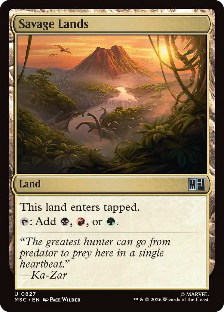Savage Lands [Marvel Super Heroes Commander] | Empire Gaming NC