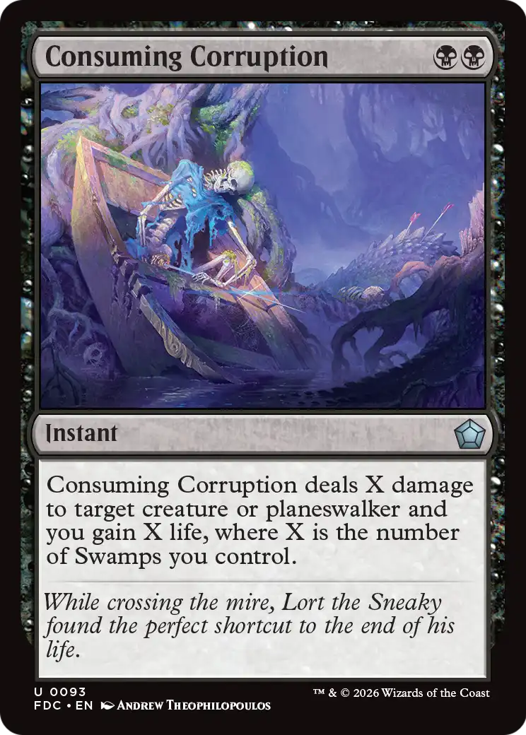 Consuming Corruption [Foundations Commander] | Empire Gaming NC