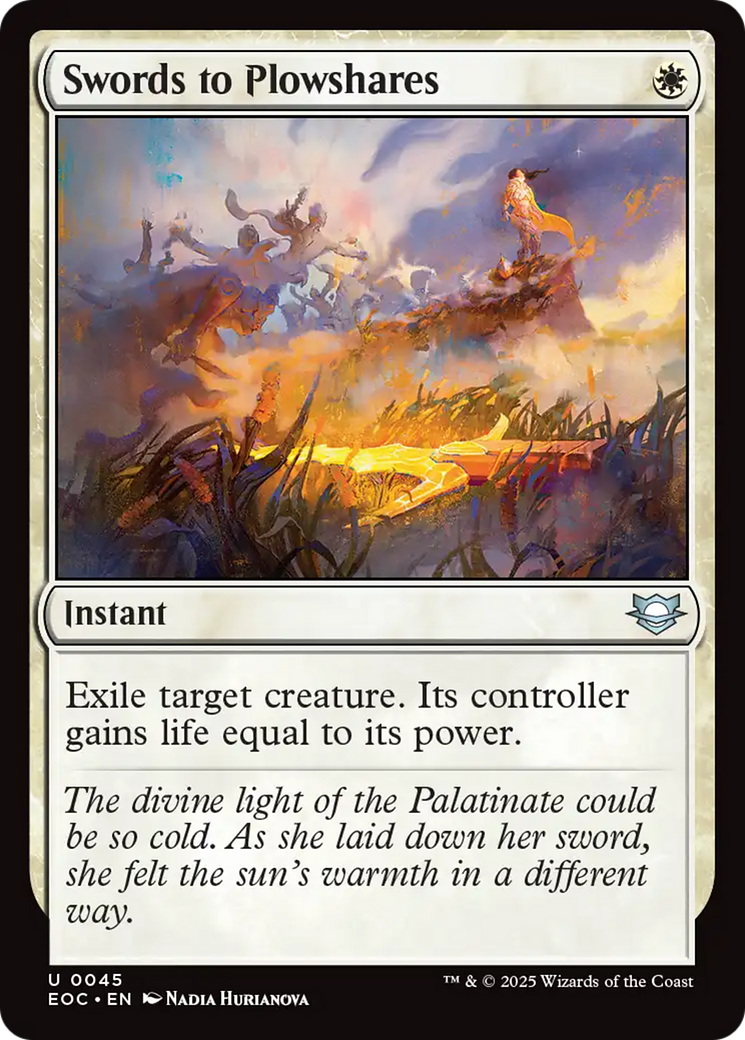 Swords to Plowshares [Edge of Eternities Commander] | Empire Gaming NC