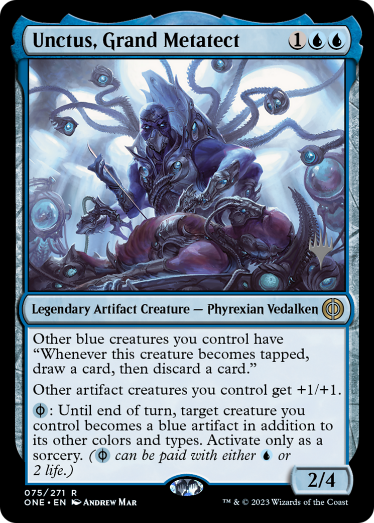 Unctus, Grand Metatect (Promo Pack) [Phyrexia: All Will Be One Promos] | Empire Gaming NC