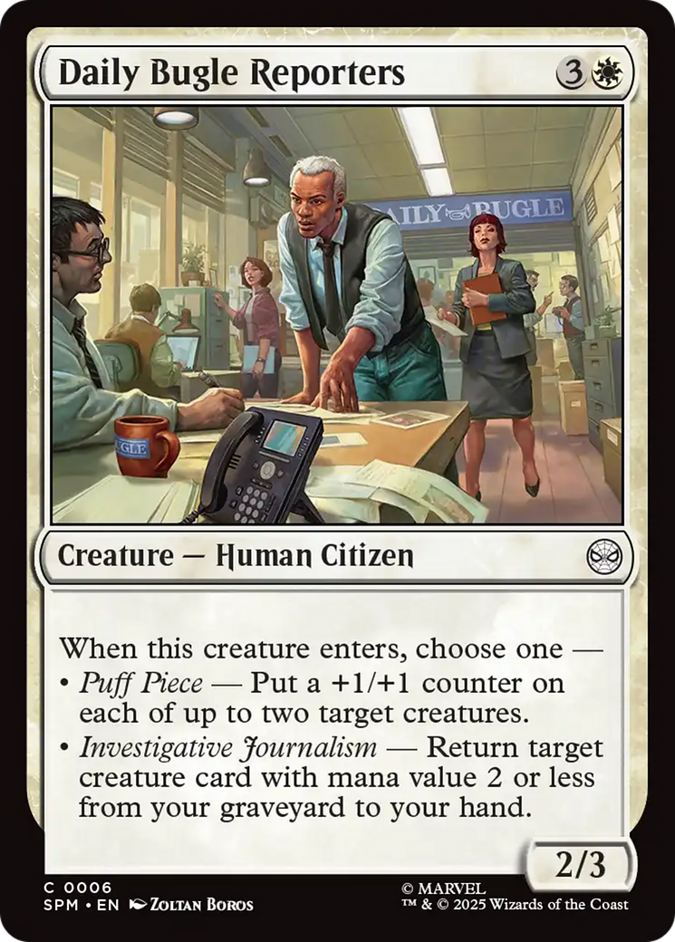 Daily Bugle Reporters [Marvel's Spider-Man] | Empire Gaming NC