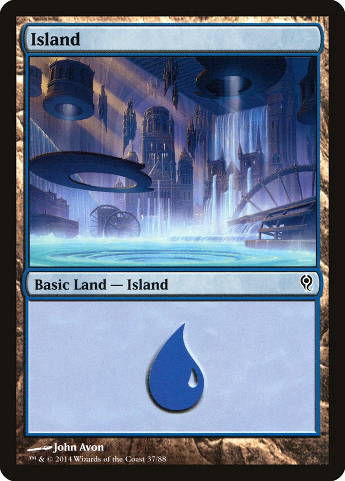 Island (37) [Duel Decks: Jace vs. Vraska] | Empire Gaming NC