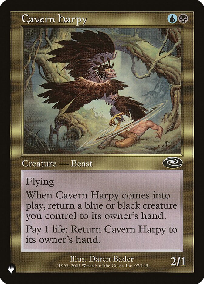 Cavern Harpy [The List] | Empire Gaming NC