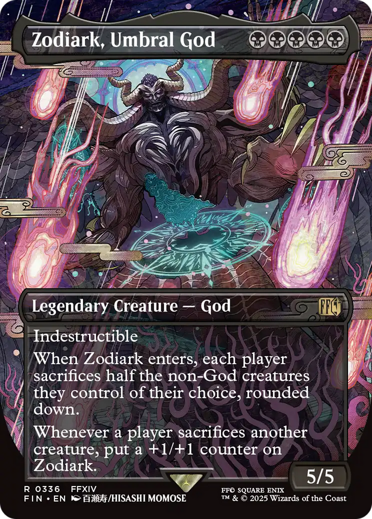 Zodiark, Umbral God (Borderless) [FINAL FANTASY] | Empire Gaming NC