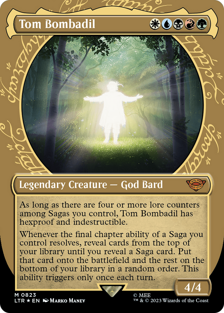 Tom Bombadil (Showcase) (Surge Foil) [The Lord of the Rings: Tales of Middle-Earth] | Empire Gaming NC