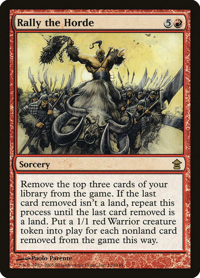 Rally the Horde [Saviors of Kamigawa] | Empire Gaming NC