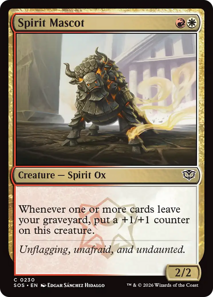 Spirit Mascot [Secrets of Strixhaven] | Empire Gaming NC