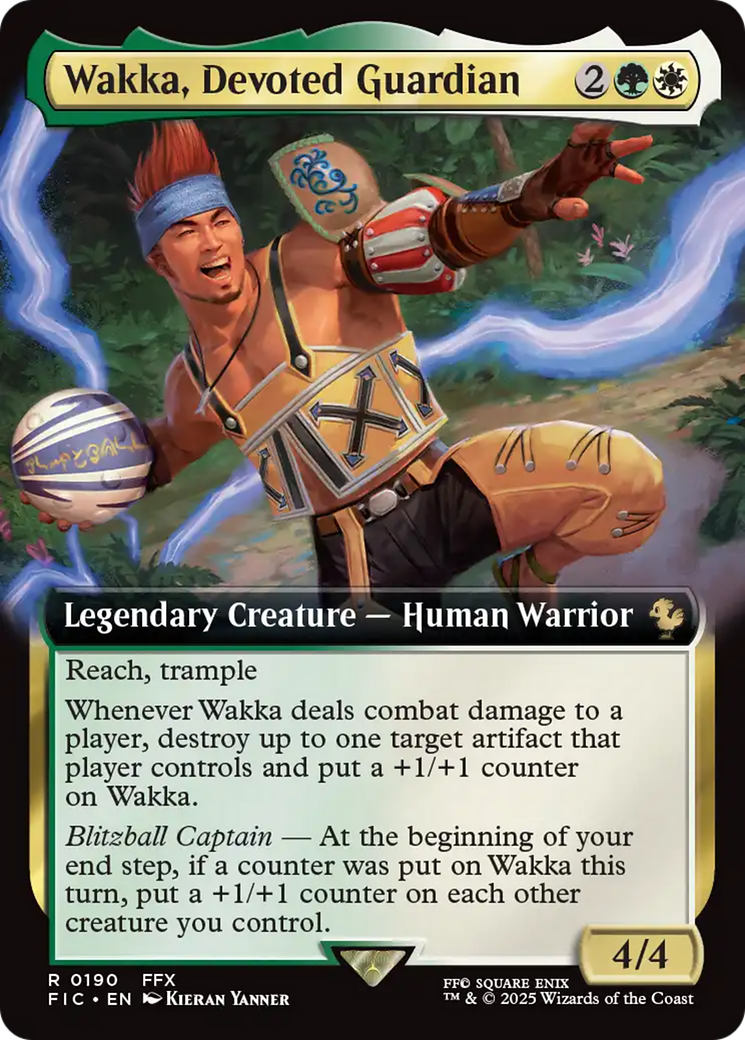 Wakka, Devoted Guardian (Extended Art) [FINAL FANTASY Commander] | Empire Gaming NC