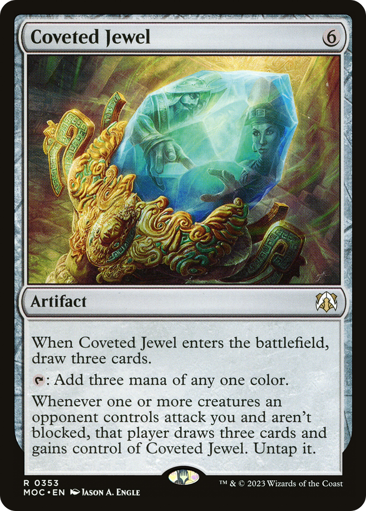 Coveted Jewel (Ripple Foil) [Modern Horizons 3 Commander] | Empire Gaming NC