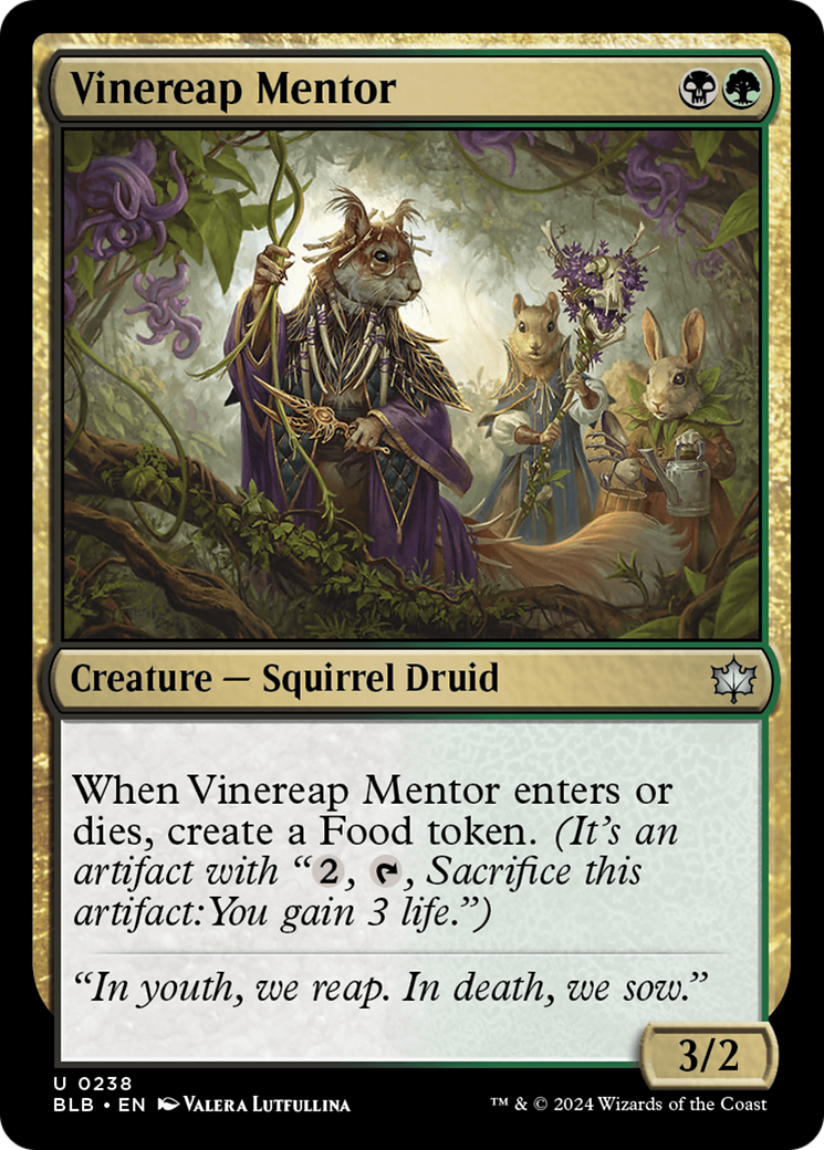 Vinereap Mentor [Bloomburrow] | Empire Gaming NC