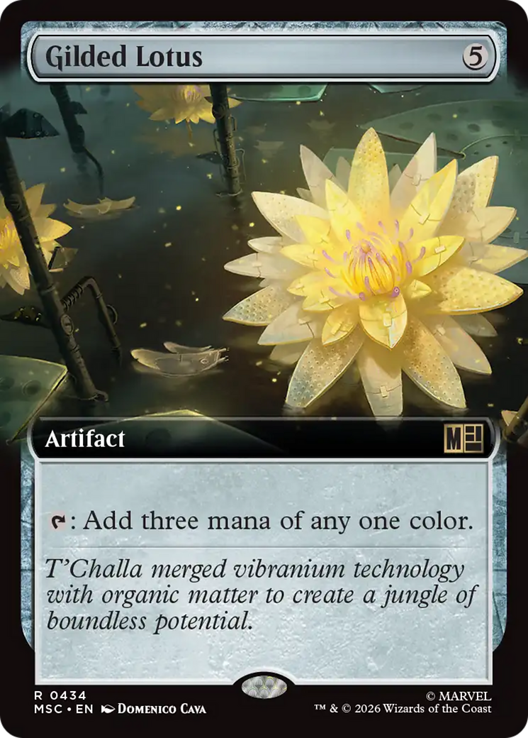 Gilded Lotus (Extended Art) [Marvel Super Heroes Commander] | Empire Gaming NC
