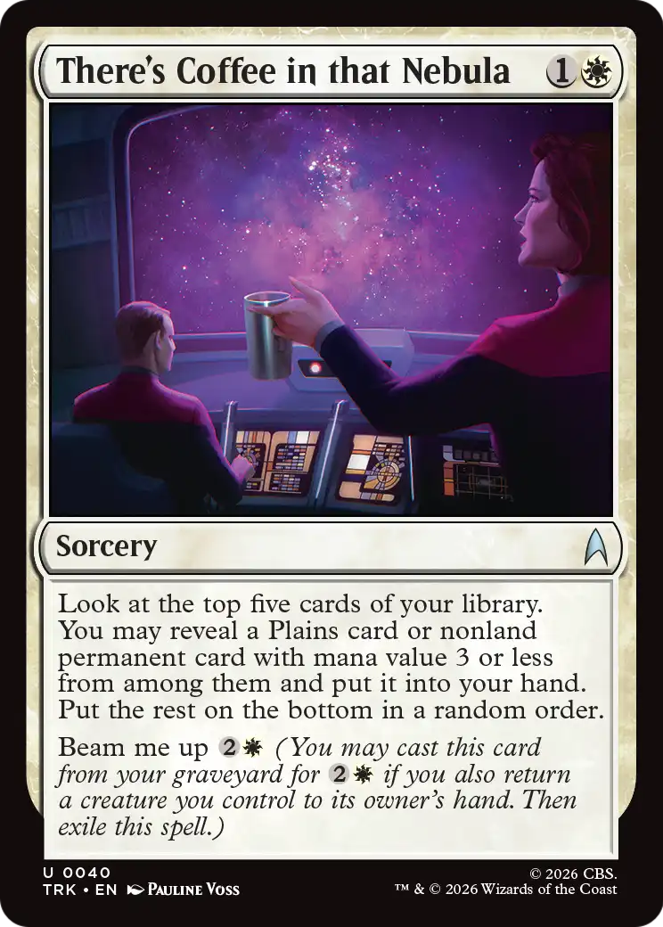 There's Coffee in that Nebula [Star Trek] | Empire Gaming NC