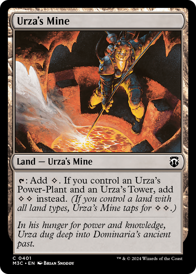 Urza's Mine (Ripple Foil) [Modern Horizons 3 Commander] | Empire Gaming NC