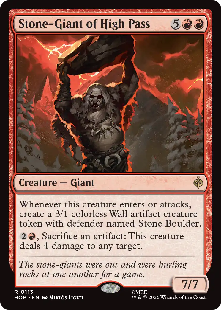 Stone-Giant of High Pass [The Hobbit] | Empire Gaming NC