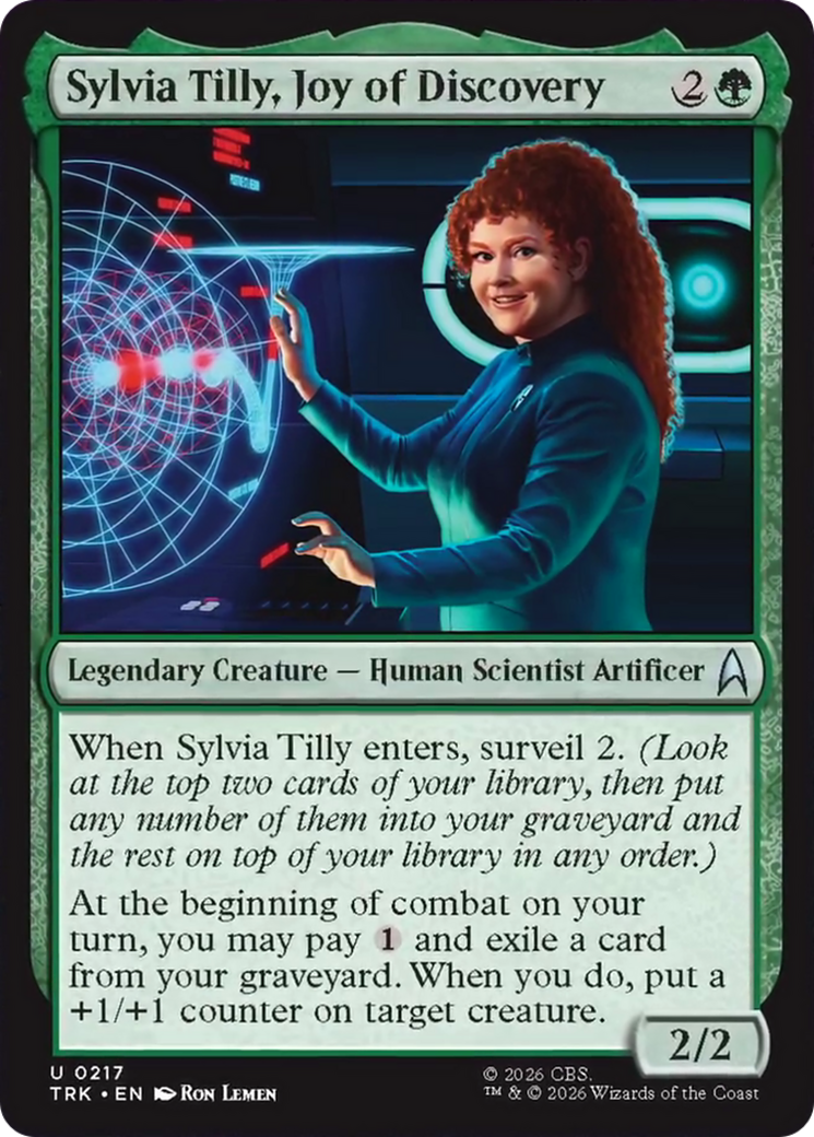 Sylvia Tilly, Joy of Discovery [Star Trek] | Empire Gaming NC
