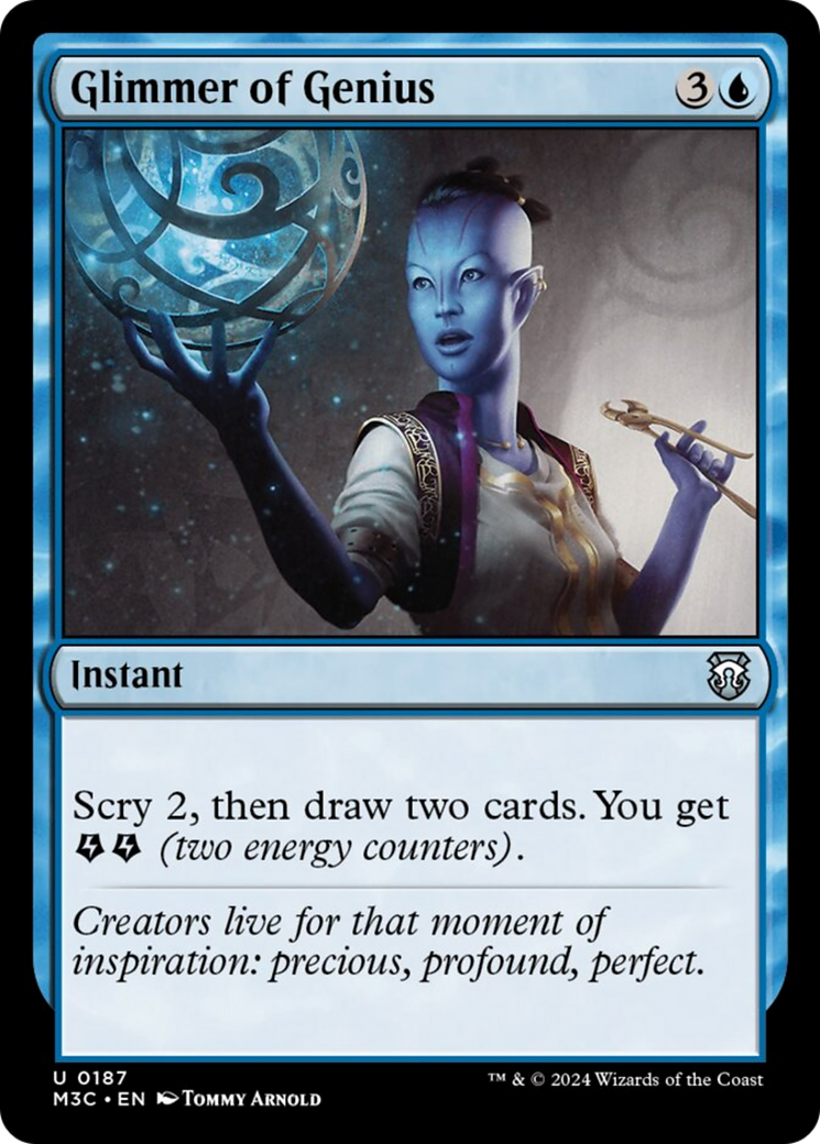 Glimmer of Genius [Modern Horizons 3 Commander] | Empire Gaming NC