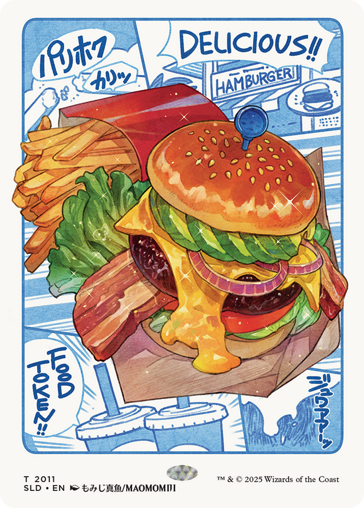Food Token (2011) (Rainbow Foil) [Secret Lair Drop Series] | Empire Gaming NC