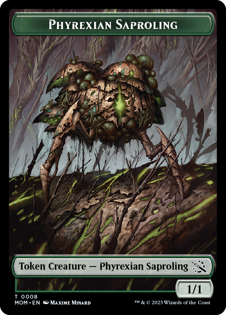 Phyrexian Saproling Token [March of the Machine Tokens] | Empire Gaming NC