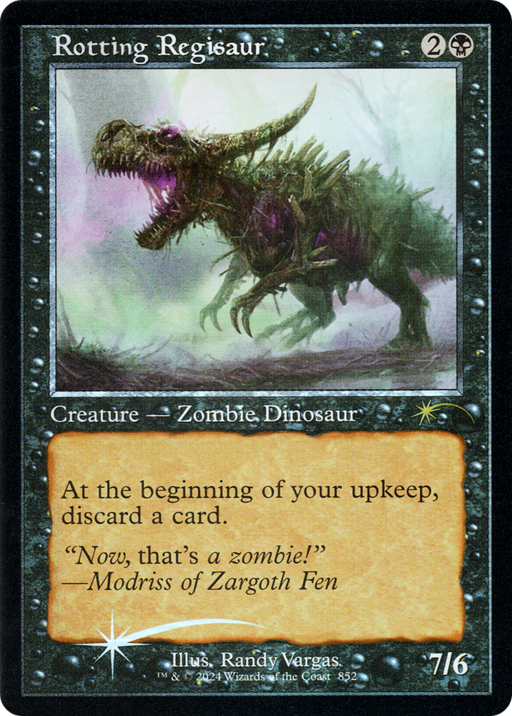 Rotting Regisaur (Retro Frame) [Secret Lair Drop Series] | Empire Gaming NC