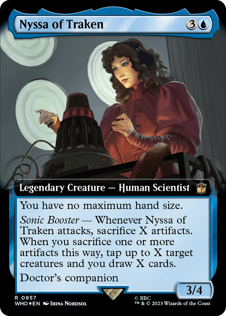 Nyssa of Traken (Extended Art) (Surge Foil) [Doctor Who] | Empire Gaming NC