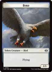 Spider // Bird Double-Sided Token [Tarkir: Dragonstorm Commander Tokens] | Empire Gaming NC