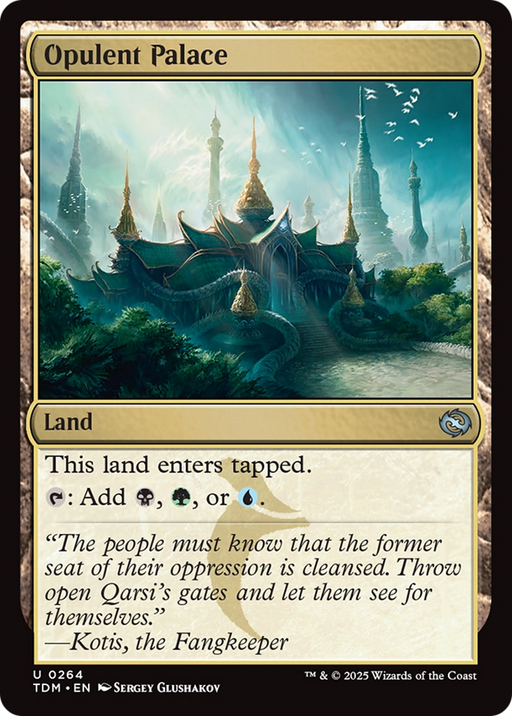 Opulent Palace [Tarkir: Dragonstorm] | Empire Gaming NC