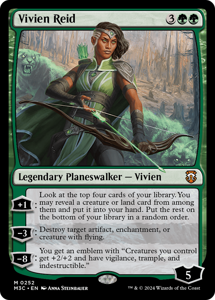 Vivien Reid (Ripple Foil) [Modern Horizons 3 Commander] | Empire Gaming NC