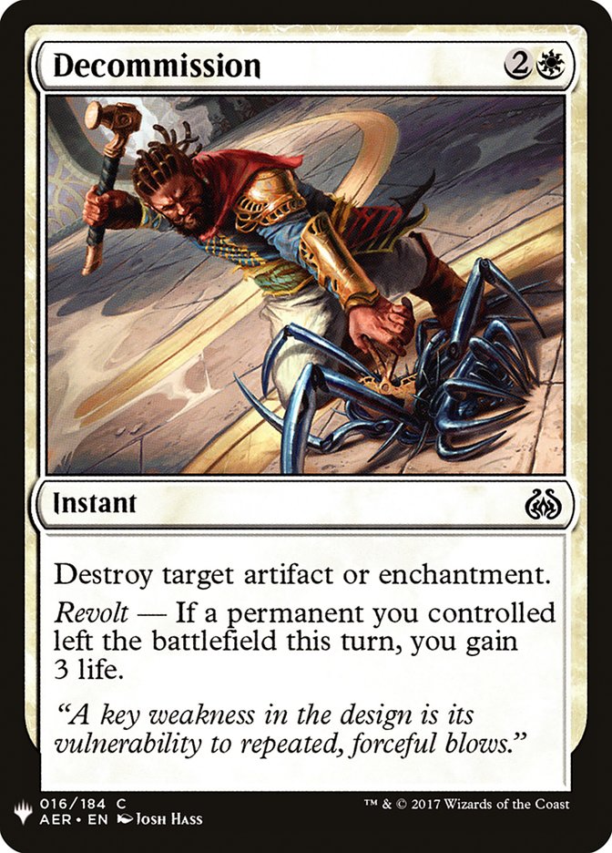 Decommission [Mystery Booster] | Empire Gaming NC