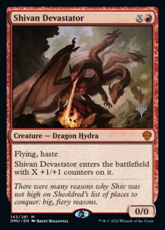 Shivan Devastator (Promo Pack) [Dominaria United Promos] | Empire Gaming NC