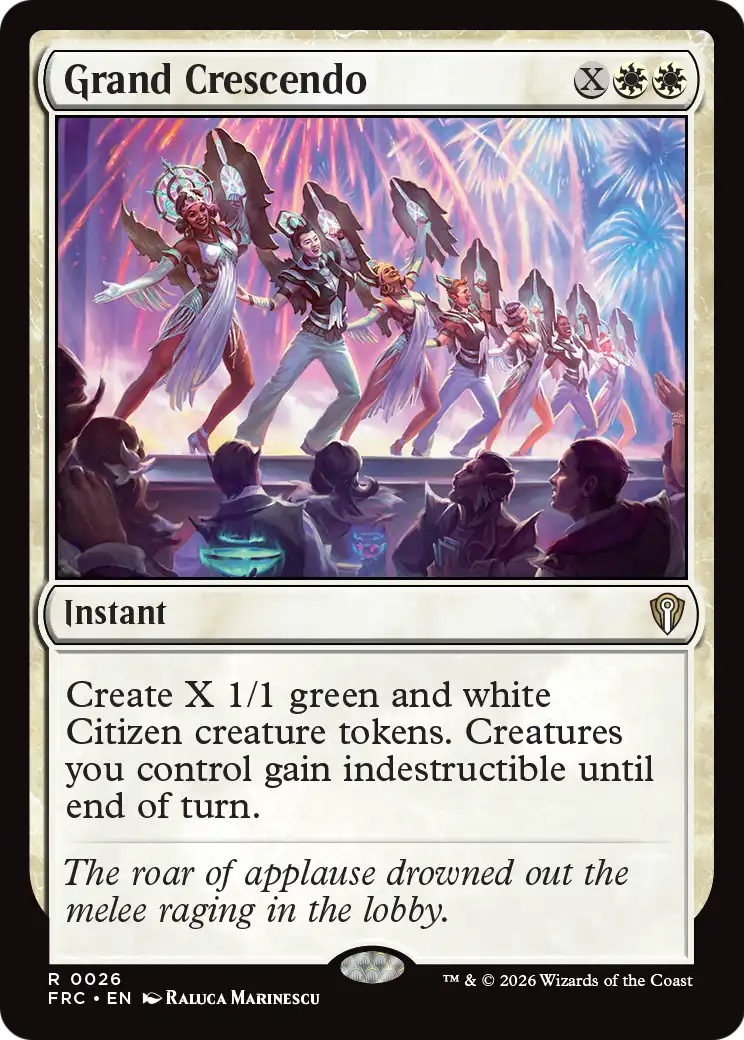 Grand Crescendo [Reality Fracture Commander] | Empire Gaming NC