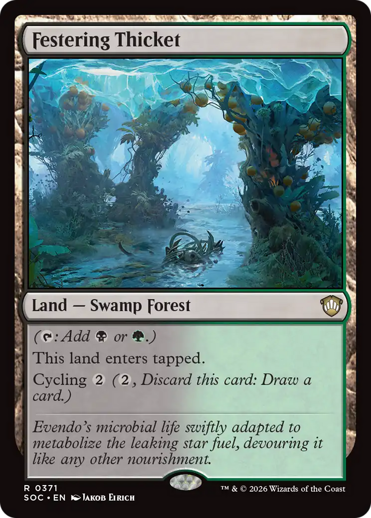 Festering Thicket [Secrets of Strixhaven Commander] | Empire Gaming NC