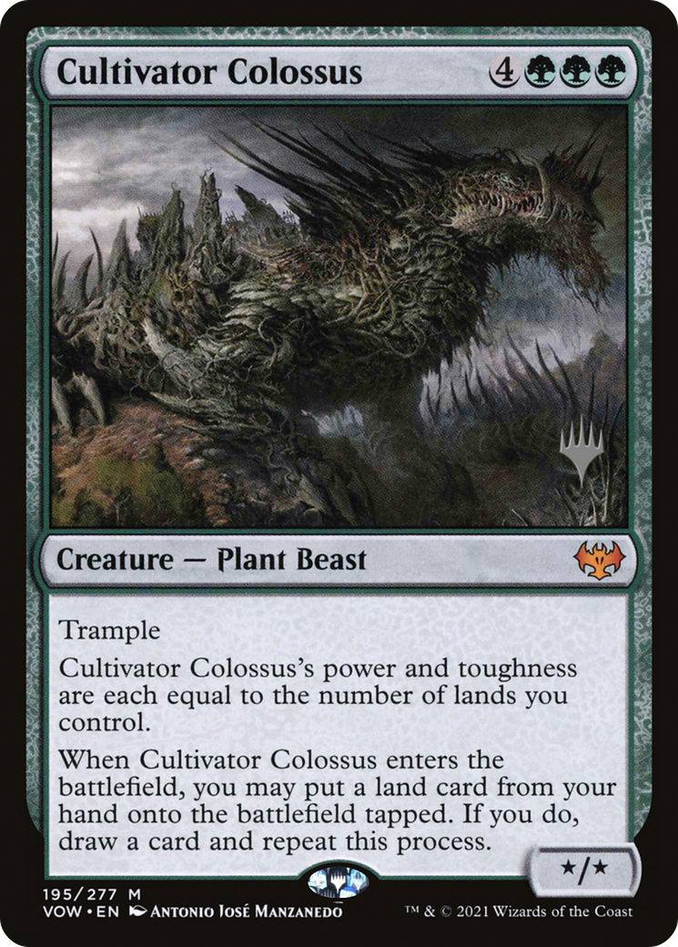 Cultivator Colossus Art Card [Innistrad Remastered Art Series] | Empire Gaming NC