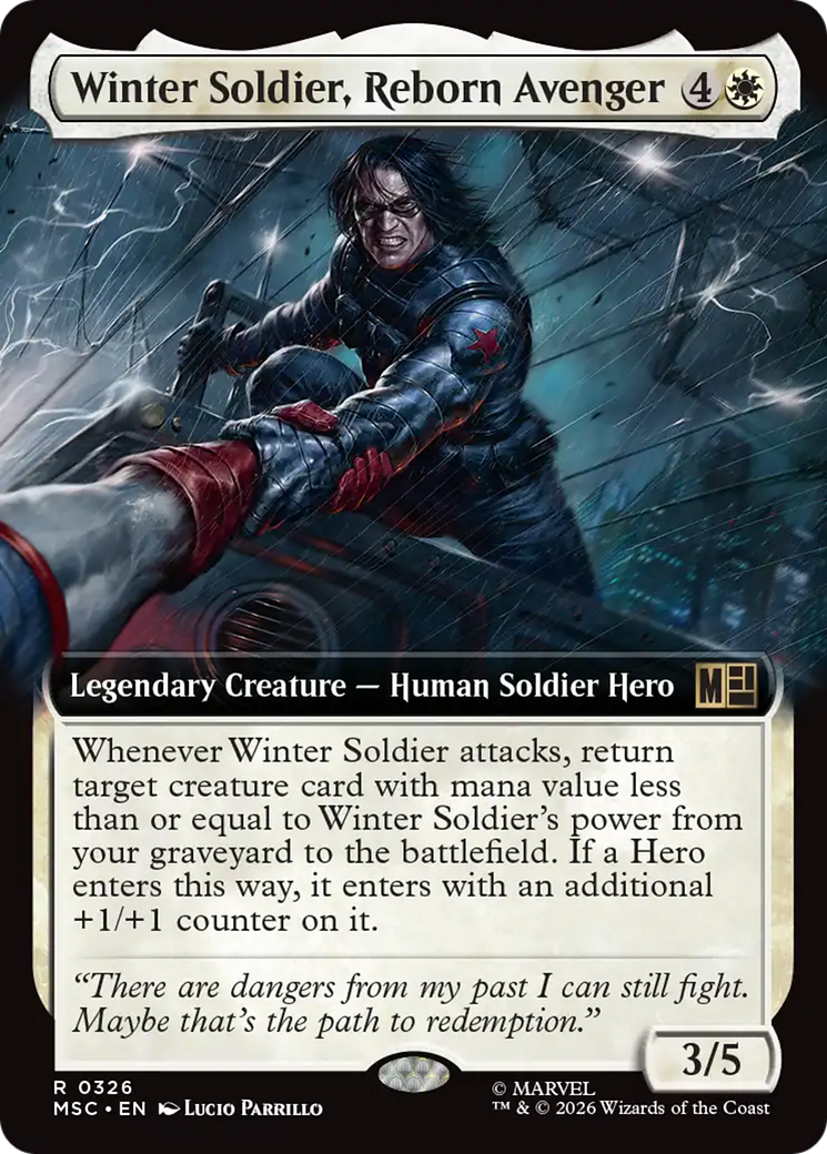 Winter Soldier, Reborn Avenger (Extended Art) [Marvel Super Heroes Commander] | Empire Gaming NC