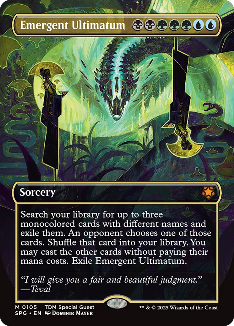 Emergent Ultimatum (Borderless) [Tarkir: Dragonstorm Special Guests] | Empire Gaming NC