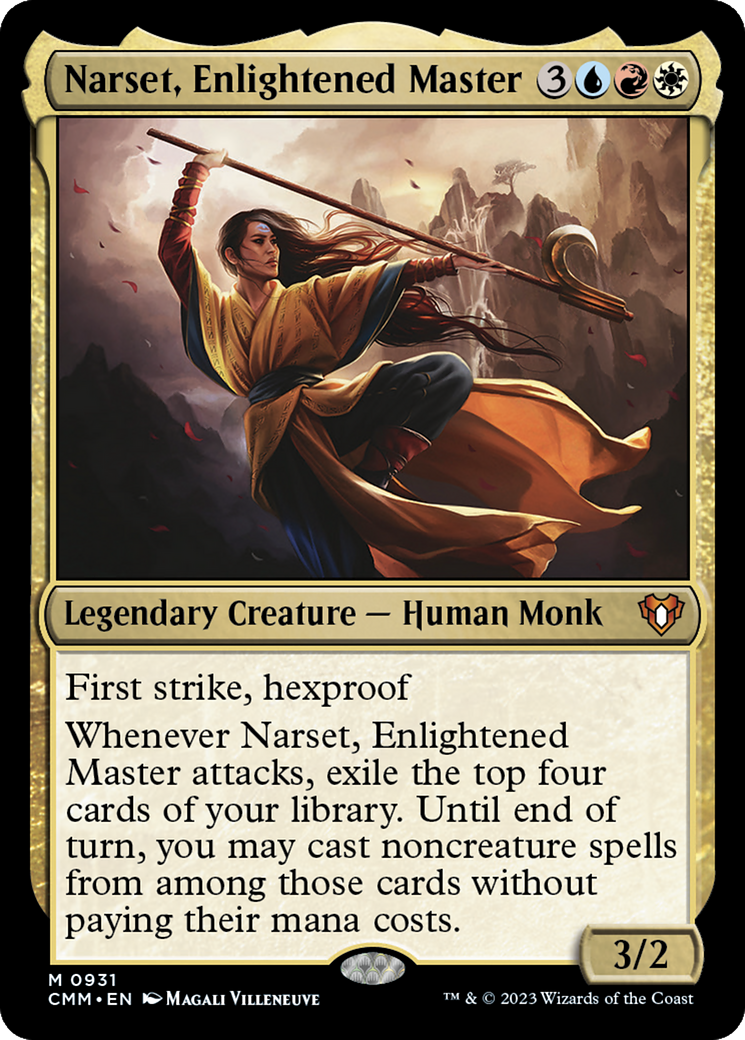 Narset, Enlightened Master [Commander Masters] | Empire Gaming NC