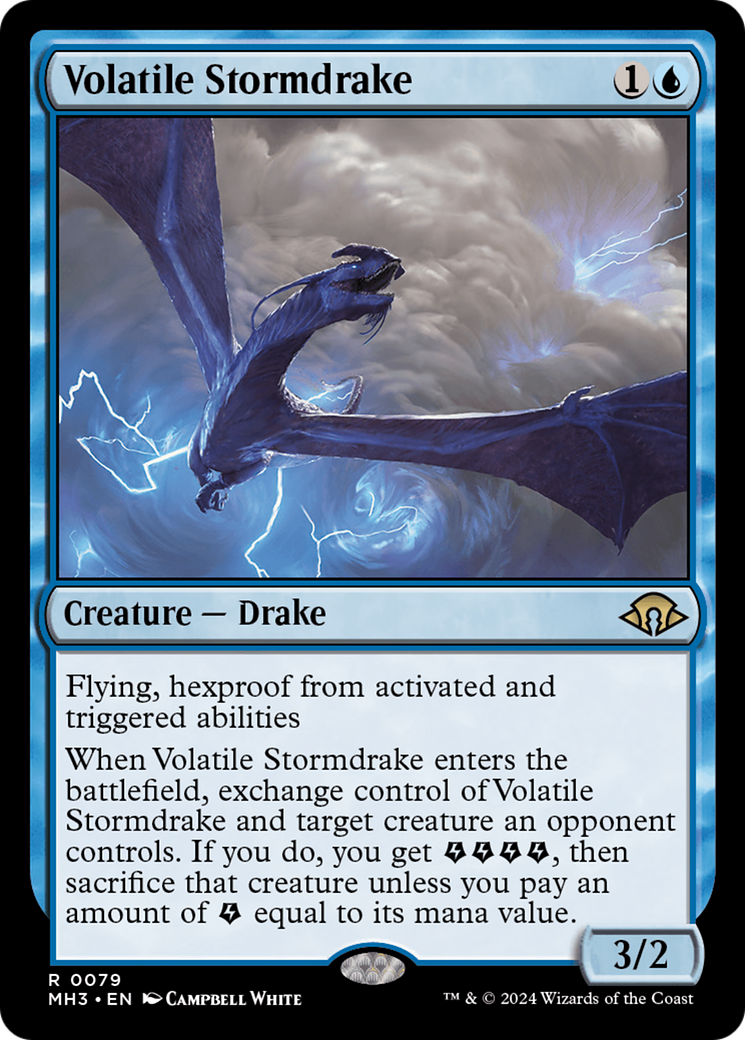 Volatile Stormdrake [Modern Horizons 3] | Empire Gaming NC