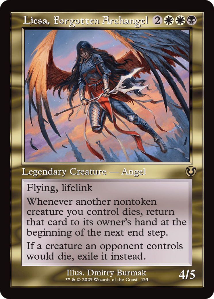 Liesa, Forgotten Archangel (Retro Frame) [Innistrad Remastered] | Empire Gaming NC