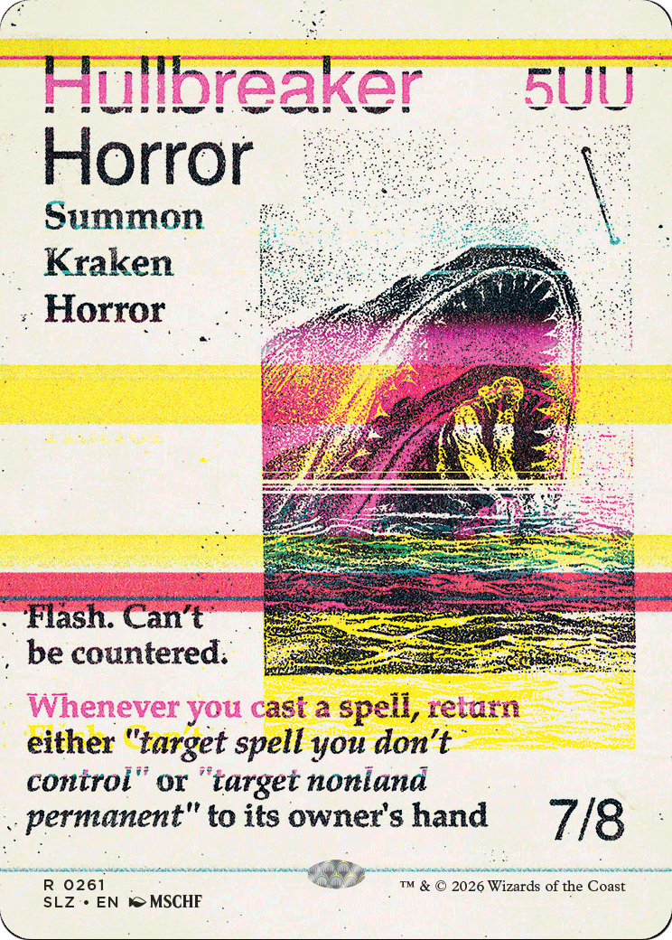 Hullbreaker Horror (0261) [Secret Lair x MSCHF: The Zeta Set] | Empire Gaming NC