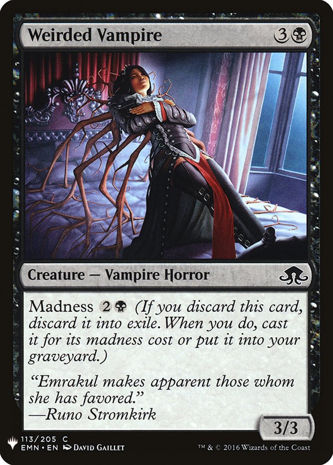 Weirded Vampire [Mystery Booster] | Empire Gaming NC