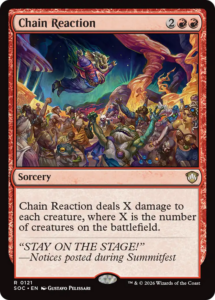 Chain Reaction [Secrets of Strixhaven Commander] | Empire Gaming NC