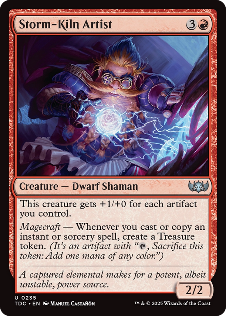 Storm-Kiln Artist [Tarkir: Dragonstorm Commander] | Empire Gaming NC