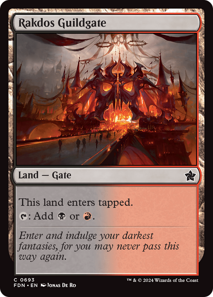 Rakdos Guildgate [Foundations] | Empire Gaming NC