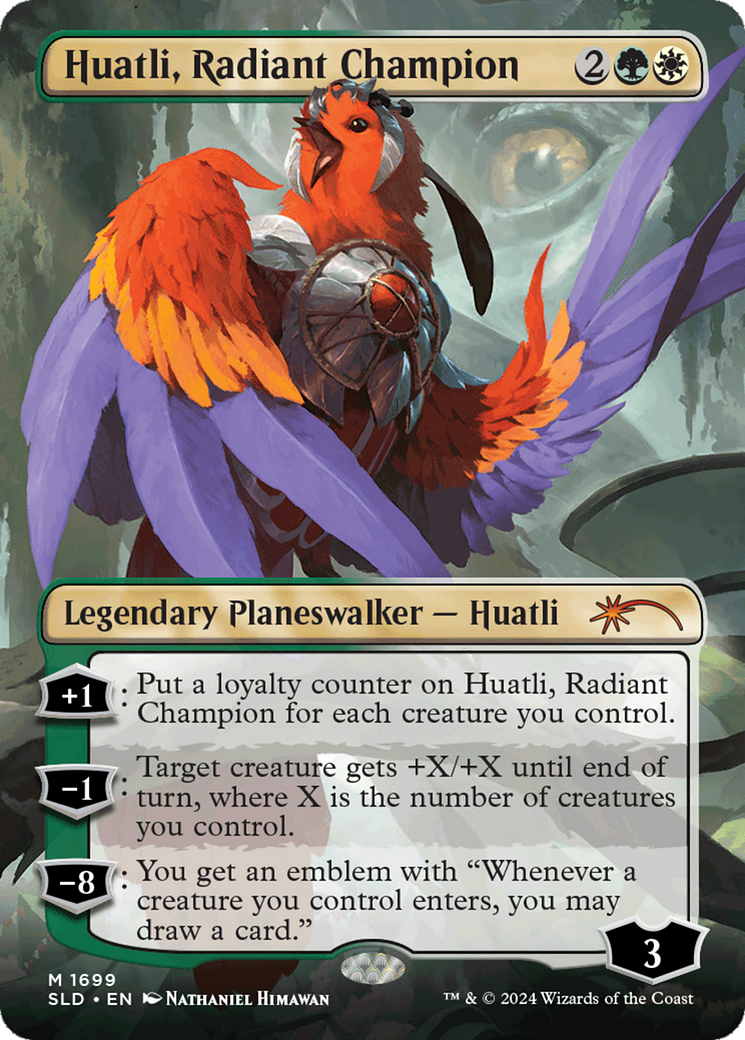 Huatli, Radiant Champion (Rainbow Foil) [Secret Lair Drop Series] | Empire Gaming NC