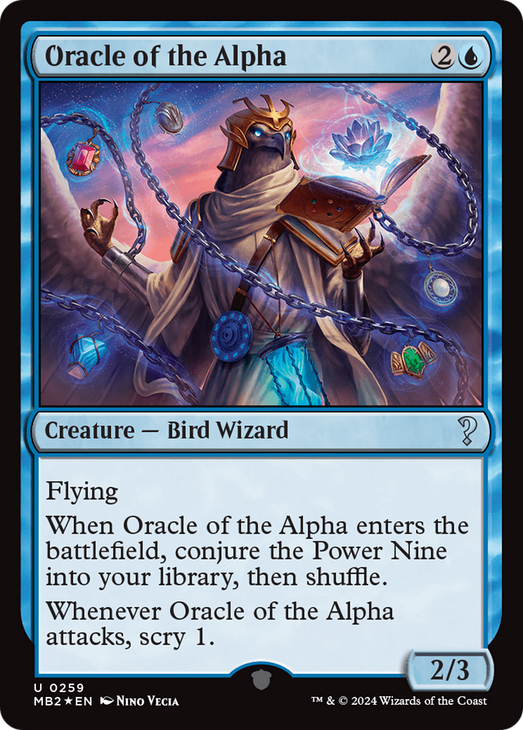 Oracle of the Alpha [Mystery Booster 2] | Empire Gaming NC