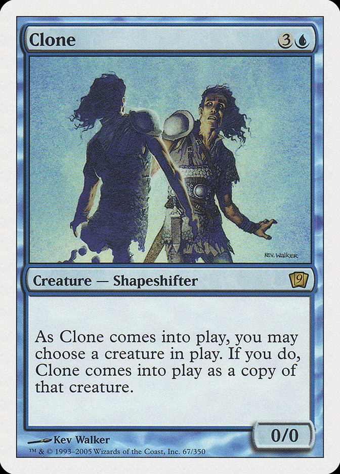 Clone (9th Edition) [Oversize Cards] | Empire Gaming NC