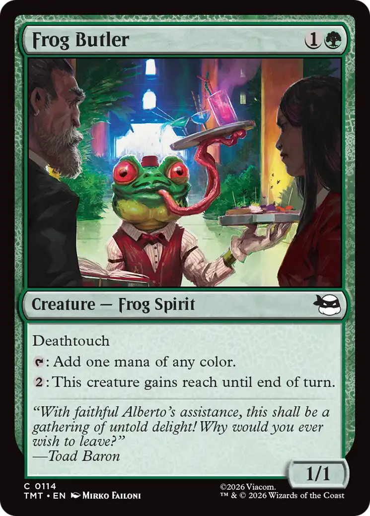 Frog Butler [Teenage Mutant Ninja Turtles] | Empire Gaming NC