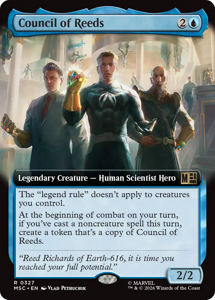 Council of Reeds (Extended Art) [Marvel Super Heroes Commander] | Empire Gaming NC