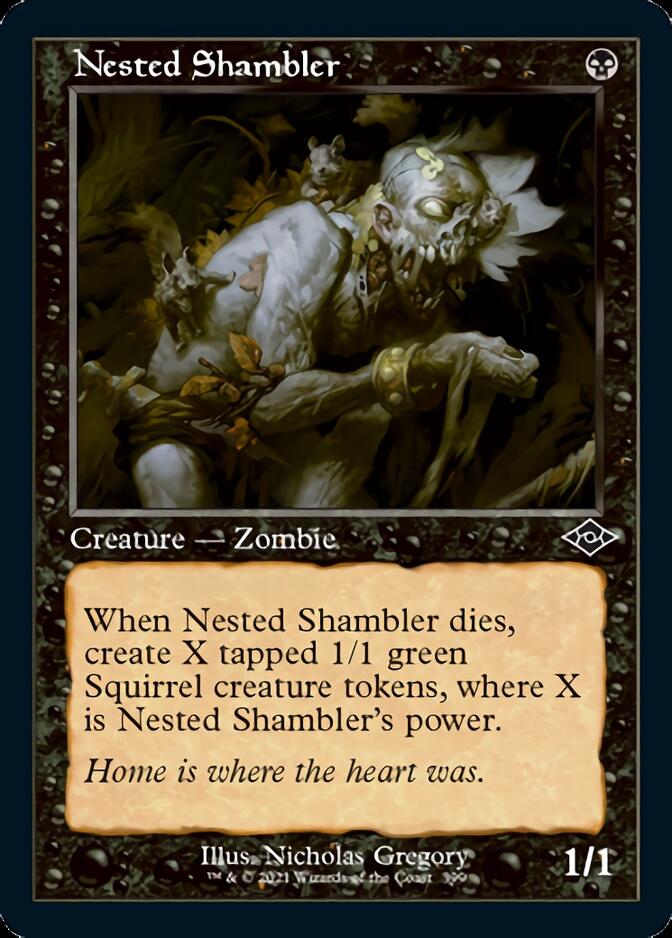 Nested Shambler (Retro Foil Etched) [Modern Horizons 2] | Empire Gaming NC