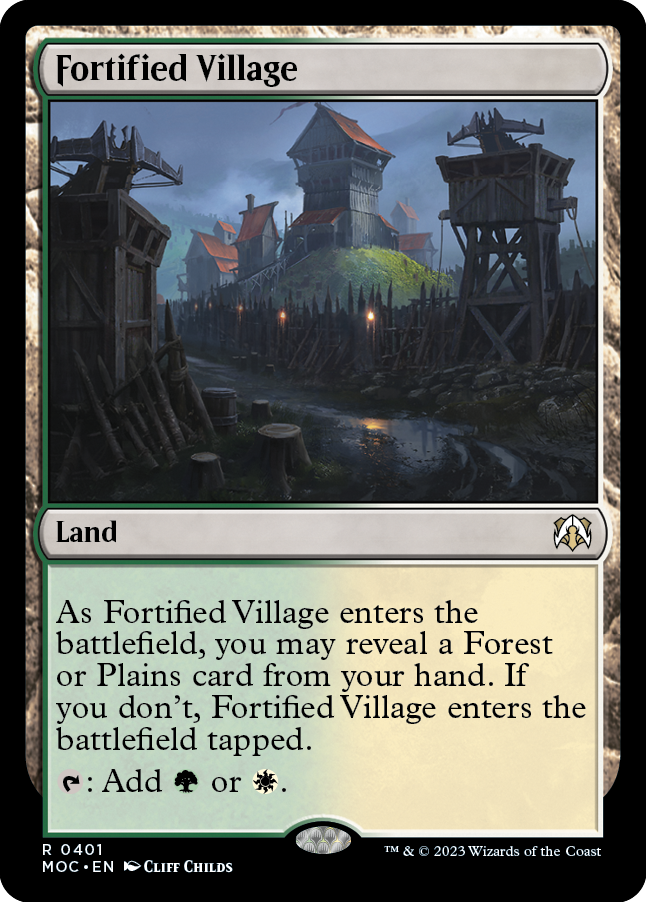 Fortified Village [March of the Machine Commander] | Empire Gaming NC