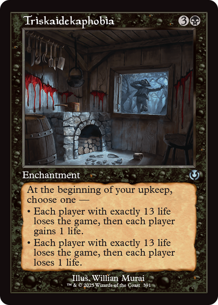 Triskaidekaphobia (Retro Frame) [Innistrad Remastered] | Empire Gaming NC